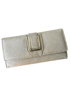 CLUB ROCHELIER Light Grey Trifold Wallet
